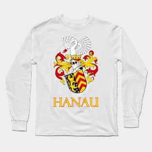 Hanau, Germany - Coat of Arms Design Long Sleeve T-Shirt